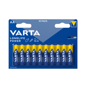 Varta 4906-batería de larga duración, 10 pilas AA Mignon - Product Image 1