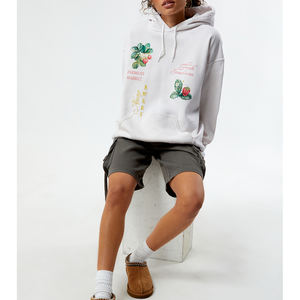 Streetwear hiver imprimé respirant femmes sweats à capuche 100% fibre de bambou séchage rapide haute qualité prix bas à capuche - Product Image 4