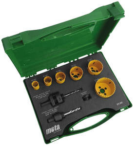 Valigetta con 6 lame a corona dentate e 2 adattatori (Mota SYJO2) - Product Image 1