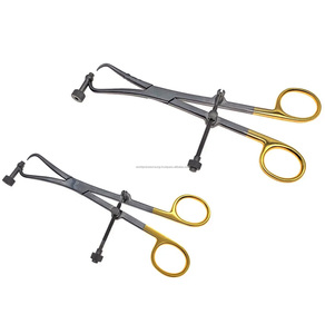 WORLD PRECISION SURGICAL Manual Bone Reduction Forceps <b>Drill</b> <b>Guide</b> Bone Pin Cutter Orthopedic Surgical Instrument Stainless - Product Image 5