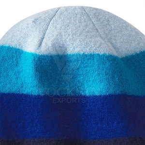 Bonnet en laine de style moderne fabriqué au Pakistan, couleur unie, logo personnalisé, bonnet pour adulte - Product Image 5