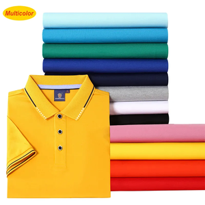 Custom Logo <b>Polo</b> <b>Shirt</b> for <b>Men</b> <b>Yellow</b> and Navy Color Breathable Quick Dry Polyester Workwear Uniform - Product Image 3