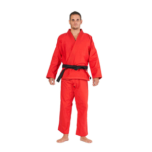 OEM Fabricante de peso ligero 100% algodón Karate Uniforme Nuevo Judo Trajes Estilo Precio al por mayor Artes marciales Desgaste - Product Image 1