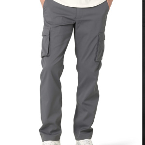 OEM/ODM Summer Lightweight Trousers 97% Cotton Quick Dry Breathable Fashion <b>Work</b> Elastic Waist Easy Fit Cheap Price Men <b>Cargo</b> - Product Image 1