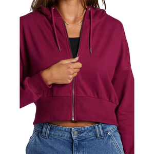 Sweat à capuche zippé pour hommes avec logo personnalisé en polaire de coton épais coupe normale Style Streetwear vintage - Product Image 4