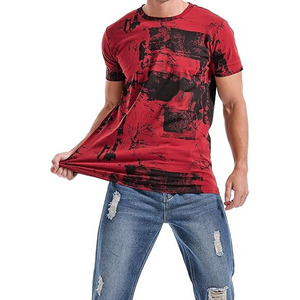 Summer Wear T-shirts pour adultes T-shirts à manches courtes pour hommes T-shirts à col rond pour hommes à vendre - Product Image 4