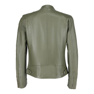 Bon marché Vestes en cuir pour femmes pour dames Mode Nouvelle arrivée Vestes personnalisées en vrac Quantité Veste en cuir véritable - Product Image 5