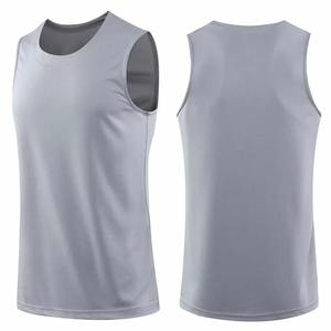 Para hombres, camisetas de baloncesto, camisetas sin mangas, sublimación de alta calidad impresa, cuello alto, poliéster, transpirable, secado rápido - Product Image 3