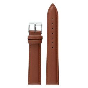 Unisex 669 Brown Luxury <b>Leather</b> Smartwatch Band Stainless Steel Buckle Soft Adjustable Watch Strap Watch Bands Watch Part - Product Image 1