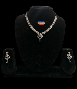 Ensemble collier chaîne à maillons classique avec perles et diamants Cadeau parfait pour les anniversaires de fiançailles et les occasions spéciales - Product Image 5
