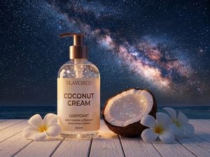 Gel Íntimo Premium Ecológico a Base de Agua con Plantas Naturales Puras y D-Pantenol, Sabor Crema de Coco, 200 ml - Product Image 3
