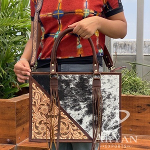 2025 concepteur femmes luxe sac de messager de haute qualité usiné à la main en cuir de vachette épaule sac fourre-tout Portable à la mode sac à main - Product Image 1