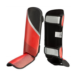 Protège-tibias de baseball et de softball pour hommes professionnels Protection des jambes en cuir PU souple Fabriqué par des experts - Product Image 6