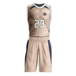 Uniformes de Baloncesto de Verano para Hombre de la Mejor Calidad, Transpirables, 100% Poliéster, Sin Mangas, con Logotipo Personalizable, Nombre del Equipo, Hecho en Pakistán - Product Image 1
