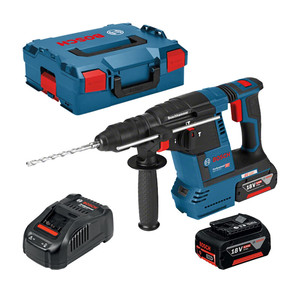 BOSCH-B 18V MARTELLO PERFORATORE GBH18V-26F 2 BATTERIE 5,5AH - Product Image 1
