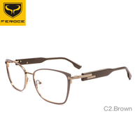 FEROCE, monturas ópticas de lujo, gafas de diseñador, montura de gafas de metal