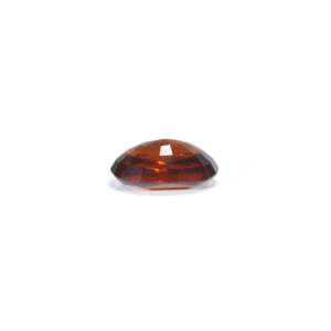 Hessonita (Gomed) de 6.35 Quilates, Gema Mineral Natural, Corte Oval Facetado, Color Naranja, Calibrada, Gema Suelta - Product Image 3