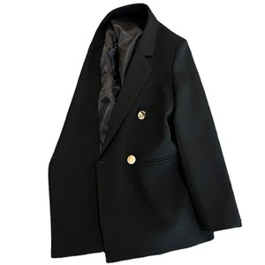 Manteau de blazer ceinturé pour femmes modernes avec logo personnalisé, veste de bureau à manches longues et coupe ajustée, vêtements de cérémonie élégants pour les affaires et les événements - Product Image 4