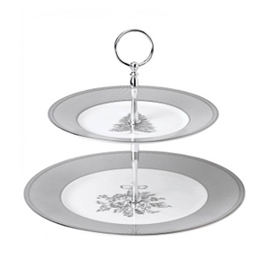 <b>Set</b> of 2 Good Selling Metal Handmade <b>Cake</b> <b>Stand</b> For Birthday Decoration Most Precious And Luxurious For Buyers - Product Image 3