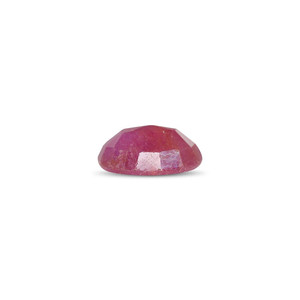 Piedra Preciosa Suelta de Rubí Natural Facetado de 6.76 Quilates, Corte Esmeralda, Mineral Rojo/Marrón de Alta Calidad para Joyería, Tratado Térmicamente - Product Image 2