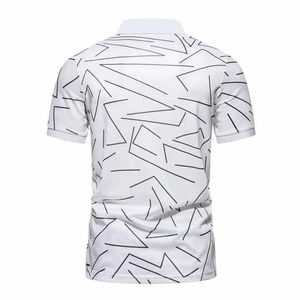 Camiseta personalizada de manga corta de verano de alta calidad, ropa de hombre al por mayor, camisetas polo lisas a granel para hombre - Product Image 4