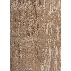 พรมขนสัตว์ผสมไหมถักมือลายเอนโทรปี ไอวอรี่ รุ่น AKWS-3039 ลายแบบนามธรรม สำหรับตกแต่งบ้าน ห้องนั่งเล่น ทางเดิน ทางเข้าบ้าน ดีไซน์รูปทรงสี่เหลี่ยมผืนผ้าแบบจิ๊กซอว์ เหมาะสำหรับวัยรุ่น - Product Image 3