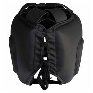 อุปกรณ์ป้องกันศีรษะสำหรับฝึกซ้อม MMA และมวย Qasaabco พร้อมโลโก้สั่งทำพิเศษ  วัสดุหนังและ PU ลายหน้าผ้าแบบพิเศษ - Product Image 3