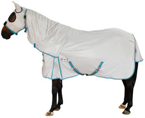 Venta al por mayor Horse Show Alfombra Mantas con cuello Alta calidad Malla transpirable Verano Caballo Alfombras para uso ecuestre - Product Image 6
