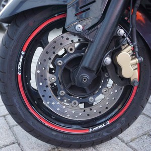 Strisce Adesive Personalizzate Tmax per Scooter YAMAHA 500 T MAX 2001-2007, Adesivi per Ruote, Decalcomanie Decorative con Logo Compatibile - Product Image 1