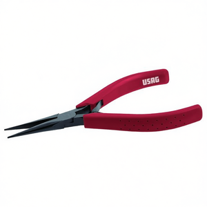 Pince à bec long demi-ronde Usag avec mâchoires droites coniques - Product Image 2