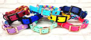 Collier de chien en corde personnalisé de qualité supérieure Corde colorée pour collier de chien, laisse en corde de coton personnalisée de 5 pieds - Product Image 2