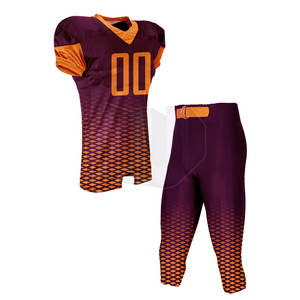 Uniforme Completo para Equipo Deportivo, Uniforme de Fútbol Americano Diseñado para Entrenamientos y Partidos - Product Image 3