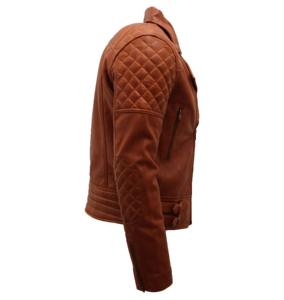 Chaqueta de Cuero de Invierno para Motociclistas, Estilo Moderno, Color Personalizado, 100% Cuero Genuino, Corte Ajustado, Impermeable y Transpirable - Product Image 3