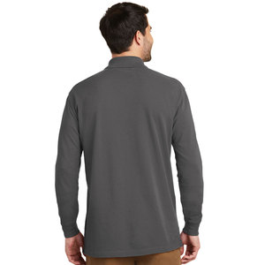 Polo informal para hombre, camiseta de golf de manga larga con logotipo personalizado para deportes de ocio al aire libre - Product Image 5