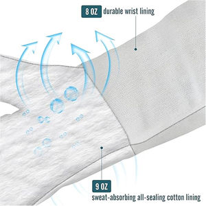 Guantes de Trabajo de Cuero Vacuno Ignífugos de Protección Industrial, Guantes de Seguridad para Soldadura Resistentes al Fuego para Soldador - Product Image 5