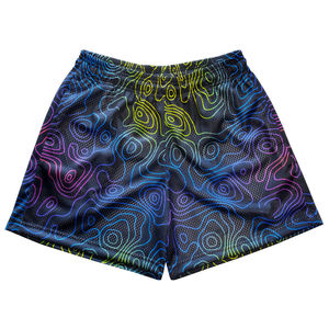 Venta al por mayor de verano deportes malla de poliéster OEM personalizado sublimación completa pantalones cortos para hombres bolsillo gimnasio malla pantalones cortos con logotipo - Product Image 2