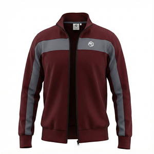 เสื้อมีฮู้ดปักลายติดซิปสไตล์สตรีทแวร์ผ้าคอตตอน100% กันน้ำสไตล์สตรีท - Product Image 1