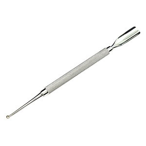Empujador de Cutículas de Acero de Alto Carbono, Extractor de Comedones de Doble Cara, Recortador de Cutículas para Uñas de Manos y Pies, Manicura y Pedicura, Reutilizable - Product Image 1