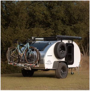 Autopark Ventes 11FT Compact Teardrop Camper Trailer Riche en fonctionnalités et spacieux pour les couples avec stockage de lit Remorques de voyage - Product Image 2