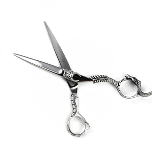 Nouveaux ciseaux de coiffeur professionnels en acier inoxydable pointe de lame tranchante pour la coupe et l'amincissement des cheveux - Product Image 4