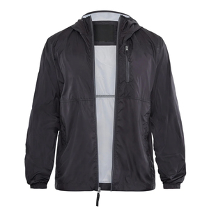 2024 New Arrival Custom Logo Men's Hooded Windbreaker Jacket Long Sleeves Stand Collar Quick Dry Breathable Vintage <b>Winter</b> - Product Image 1