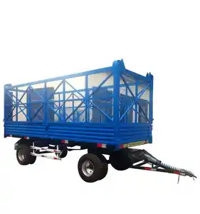 Garden Tipper Truck Trailers Manufacturing Hydraulic Lifting Dump Trailer available