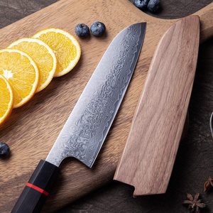 Vente en gros commandes en vrac personnalisées, Service OEM ODM, couteau de chef en acier damas de style japonais, couteau de chef de cuisine domestique tranchant - Product Image 2