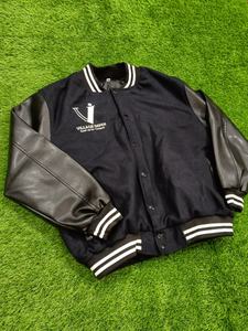 Chaqueta Universitaria Village Impex Premium de Lana y Cuero, Estilo Clásico Letterman con Logotipo Bordado - Product Image 6