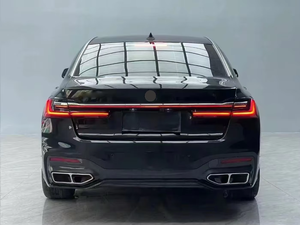 Kit carrosserie sport LCI pour BMW Série 7 F01 F02 (09 15) à G12 (2016 2022) : pare-chocs, phares, feux arrière et calandre - Product Image 4