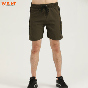 Pantalones Cortos Deportivos de Verano para Hombre, Ligeros, de Poliéster/Algodón, Estilo Urbano, Transpirables, de Secado Rápido, Diseño Deportivo de Alta Calidad, Color Sólido - Product Image 6