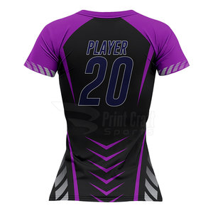 Camisetas de Softbol de Cuello Redondo de Color Sólido para Práctica, Fabricadas en Fábrica, Último Diseño - Product Image 2