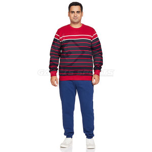 Sudadera informal para hombre, jersey de cuello redondo, Polar, manga larga, ropa de calle, Top para moda Otoño Invierno - Product Image 4