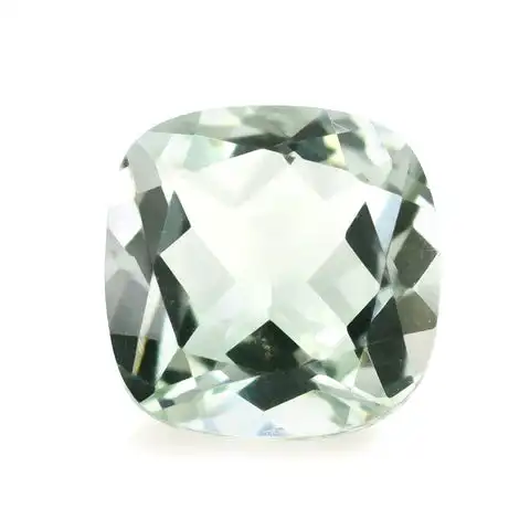 High Grade Green Amethyst 8mm Cushion Cut Loose Faceted Gemstones At Wholesale Prices From India wholesale Manufacturer