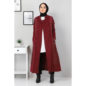 Manteau à double boutonnage pour femme Ceket - Product Image 3